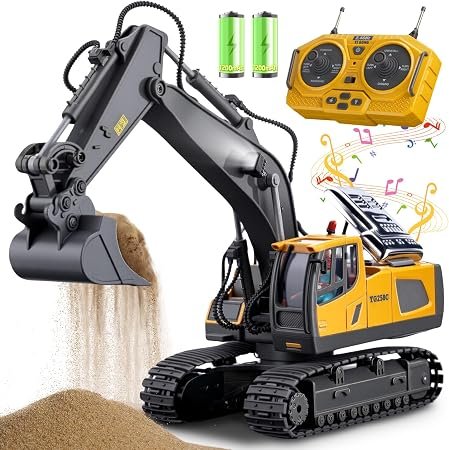 Samtop 11-Channel 1:20 RC Excavator with 680° Rotation product image