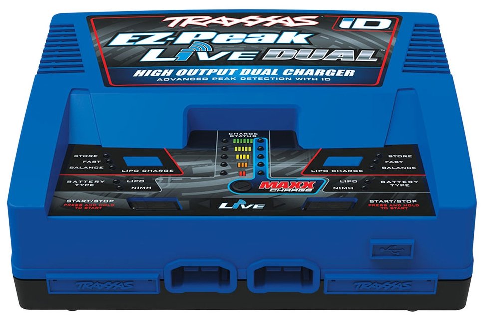 Traxxas EZ-Peak Live Dual 2973 — 200W Charger product image